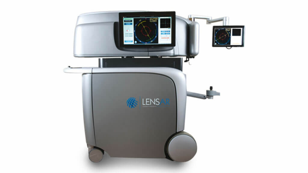 LENSAR Laser bei der Grauen Star Op
