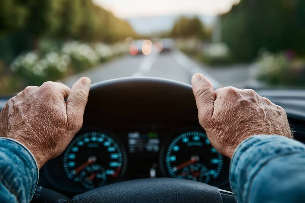 Eye examination chart for testing visual acuity in ophthalmology clinic