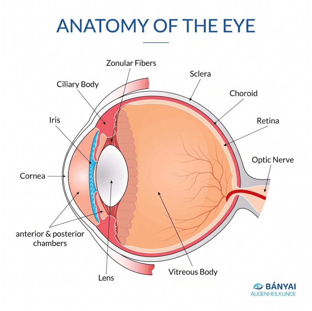 Anatomy of the eye