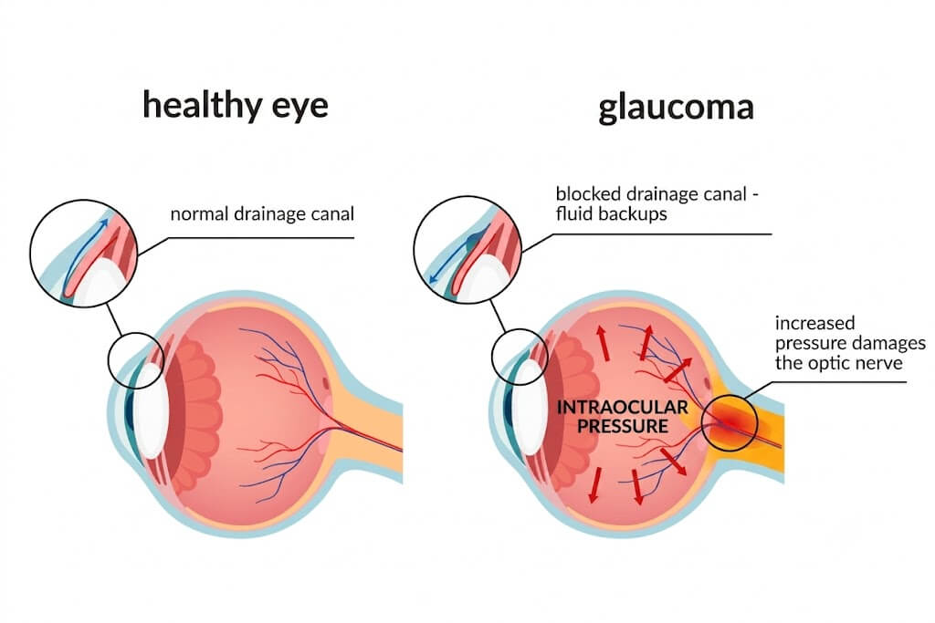 Glaucoma What shapes are there?